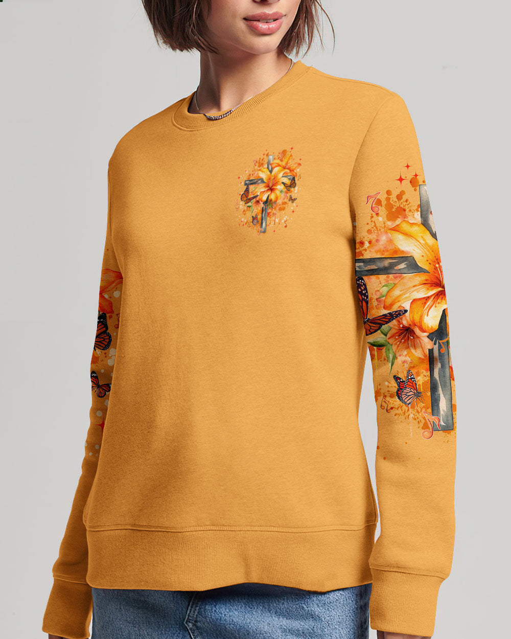 The Lord Is My Strength And My Song Women's All Over Print - Tyqy2209232, easychoo.com