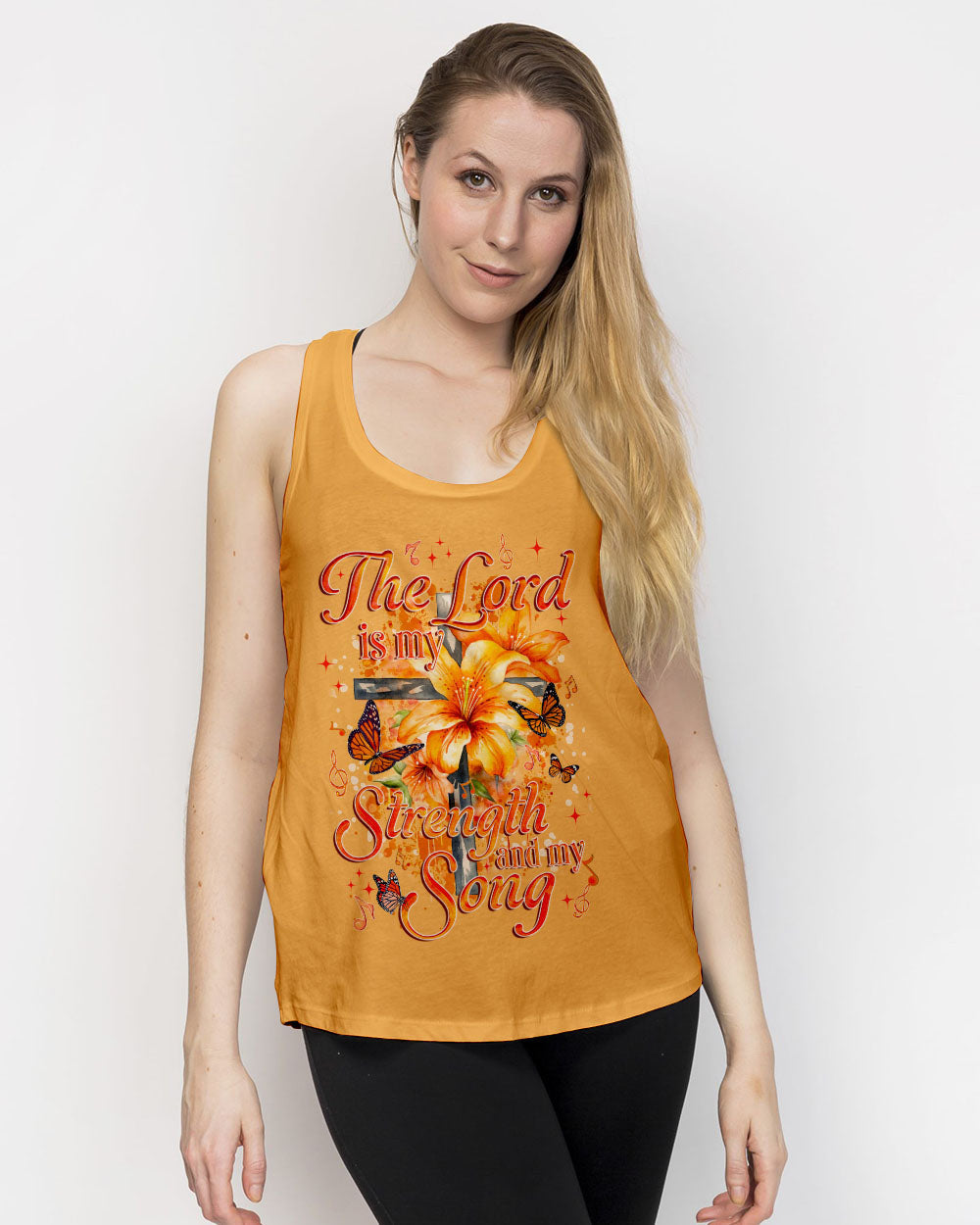 The Lord Is My Strength And My Song Women's All Over Print - Tyqy2209232, easychoo.com