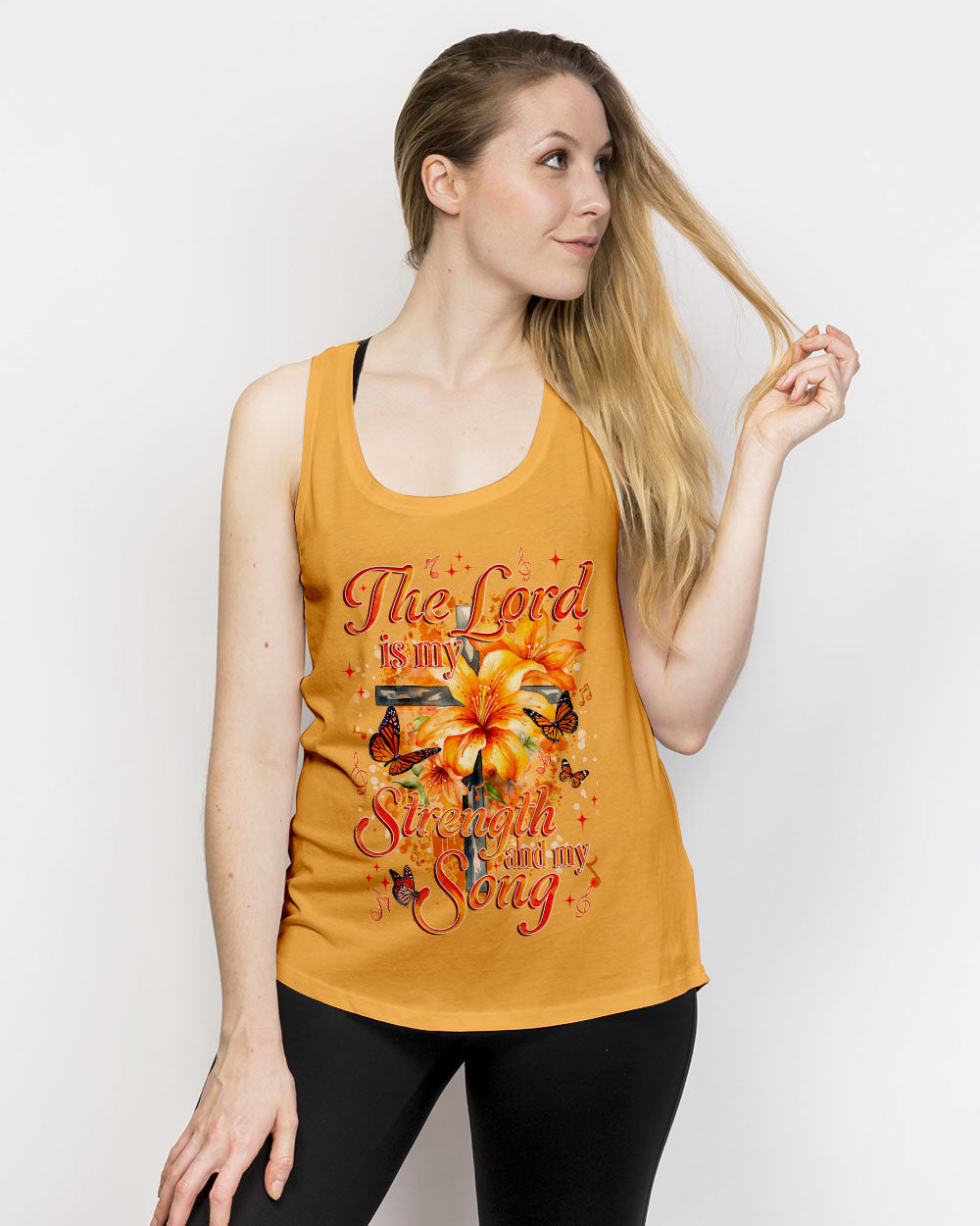 The Lord Is My Strength And My Song Women's All Over Print - Tyqy2209232, easychoo.com