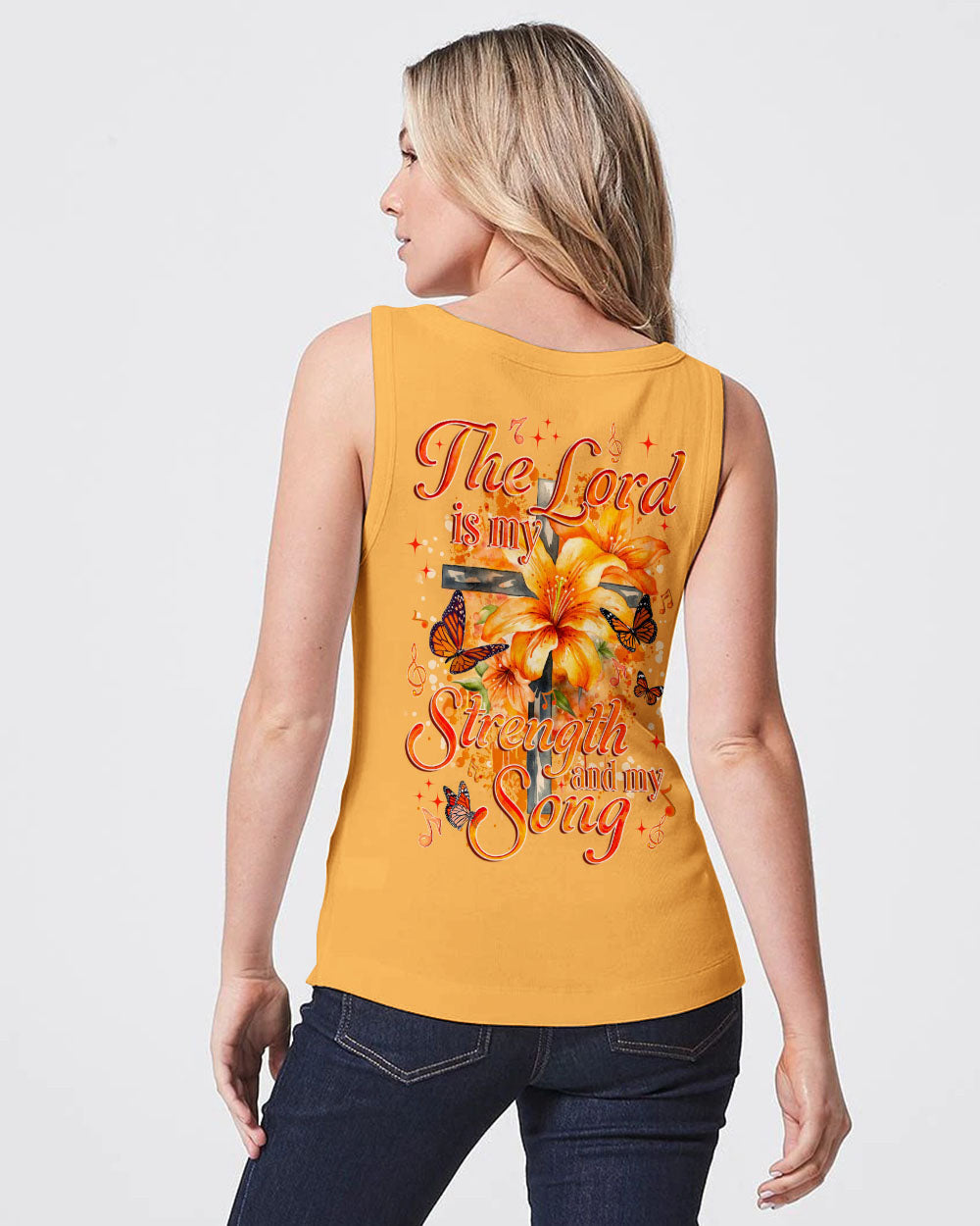 The Lord Is My Strength And My Song Women's All Over Print - Tyqy2209232, easychoo.com