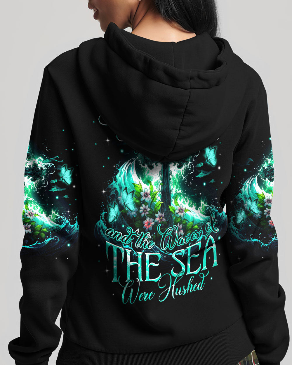 He Calmed The Storm Women's All Over Print Shirt - Tytm1610234, easychoo.com