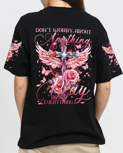 Pray About Everything Women's All Over Print Shirt - Tytm2809233, easychoo.com