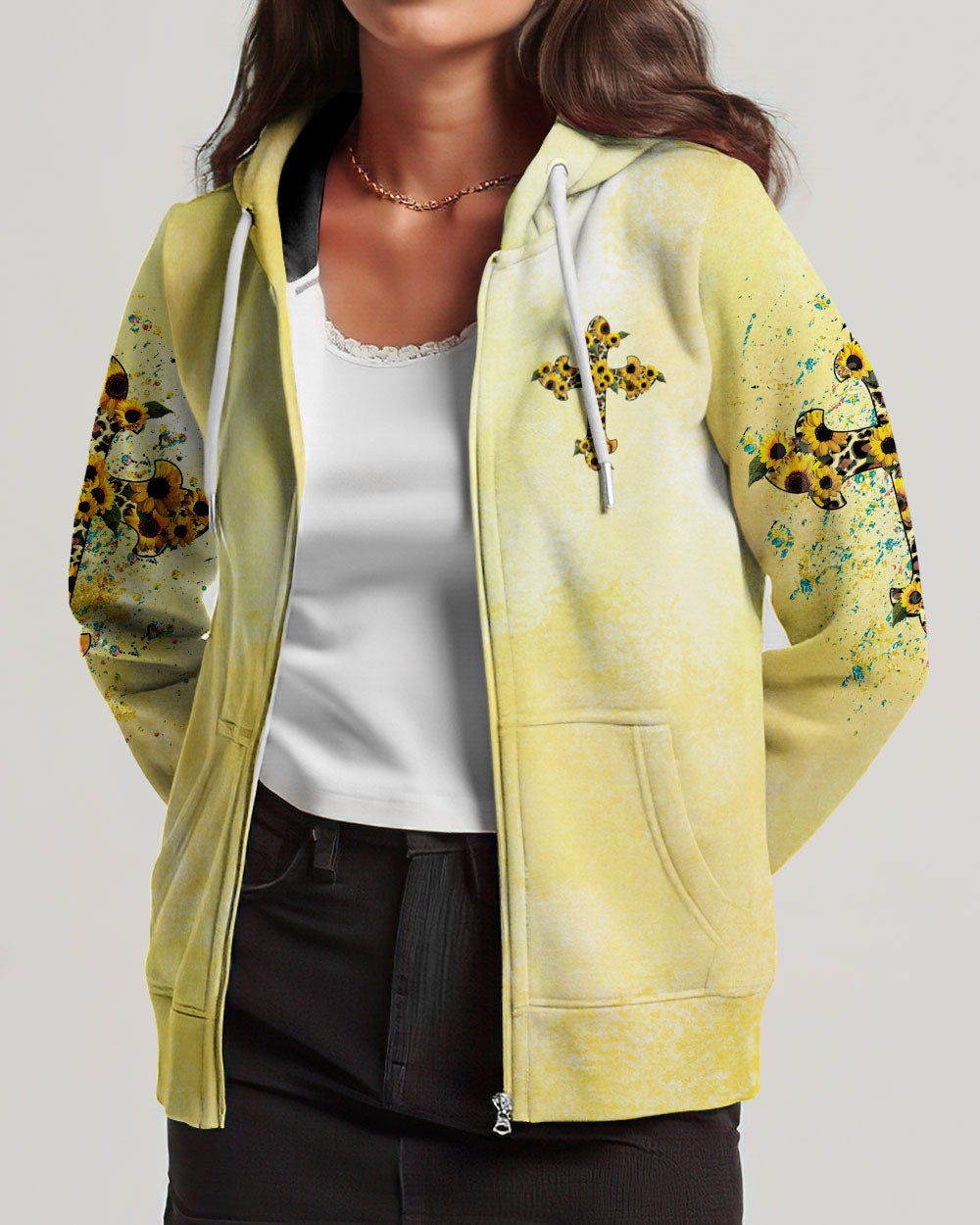 But The Lord Stood With Me Cross Leopard Women's All Over Print Shirt - Tlnz1808231, easychoo.com