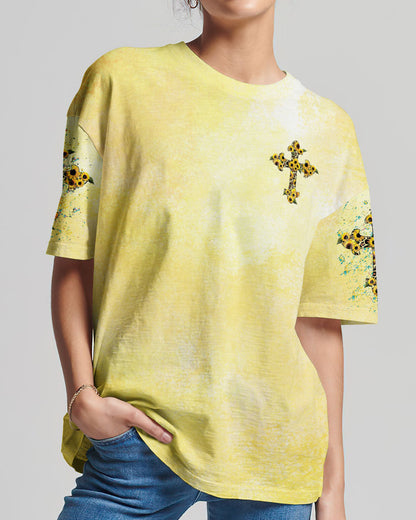 But The Lord Stood With Me Cross Leopard Women's All Over Print Shirt - Tlnz1808231, easychoo.com