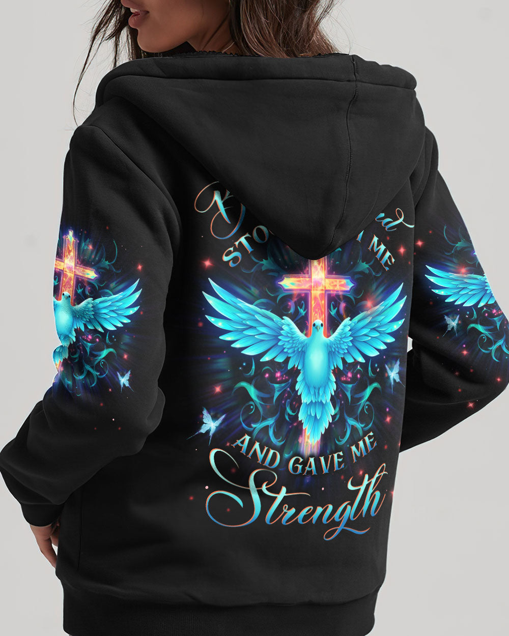 But The Lord Stood With Me Women's All Over Print Shirt - Yhln2010233, easychoo.com