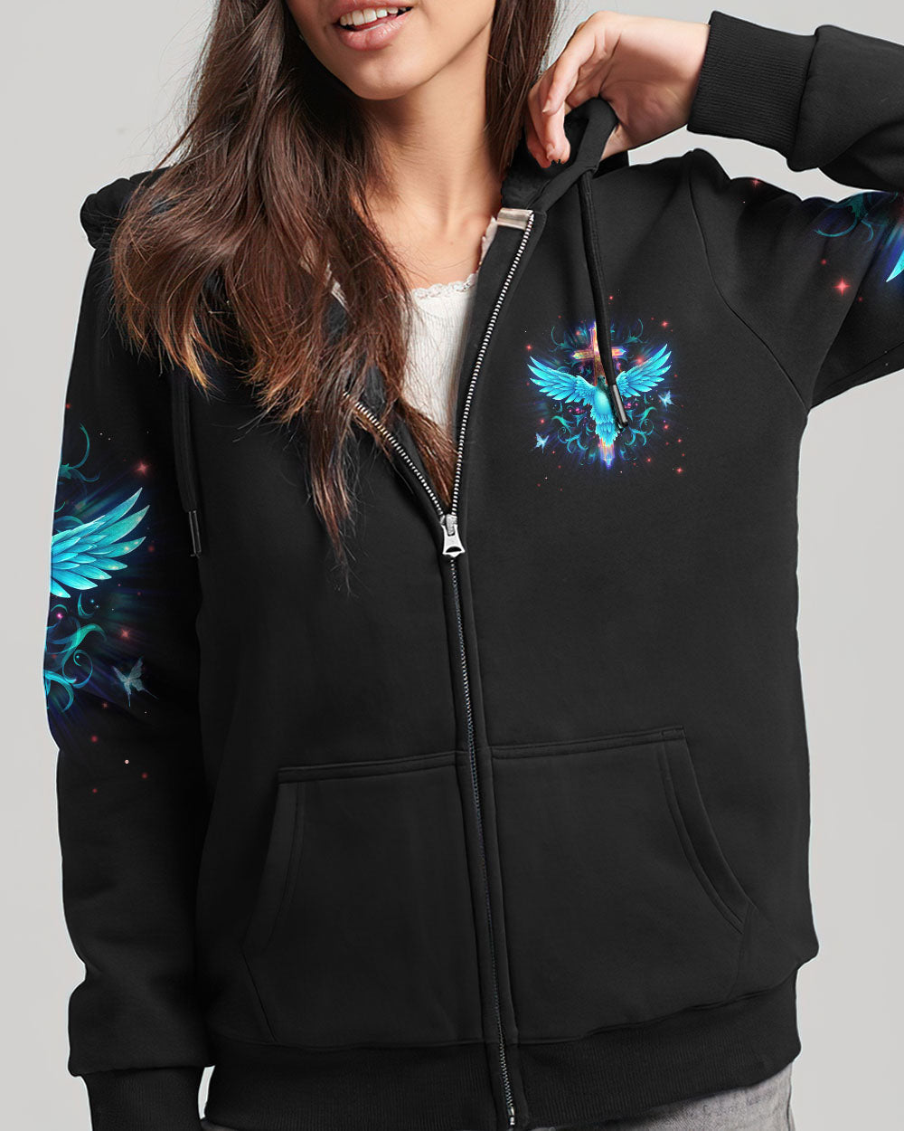 But The Lord Stood With Me Women's All Over Print Shirt - Yhln2010233, easychoo.com