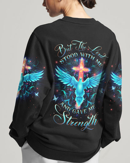 But The Lord Stood With Me Women's All Over Print Shirt - Yhln2010233, easychoo.com