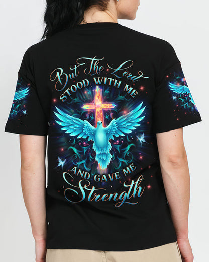 But The Lord Stood With Me Women's All Over Print Shirt - Yhln2010233, easychoo.com