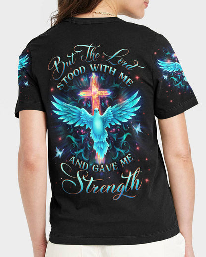 But The Lord Stood With Me Women's All Over Print Shirt - Yhln2010233, easychoo.com