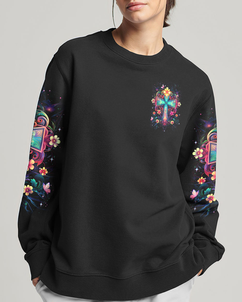 Not Luck Just God Women's All Over Print Shirt - Yhdu0410231, easychoo.com