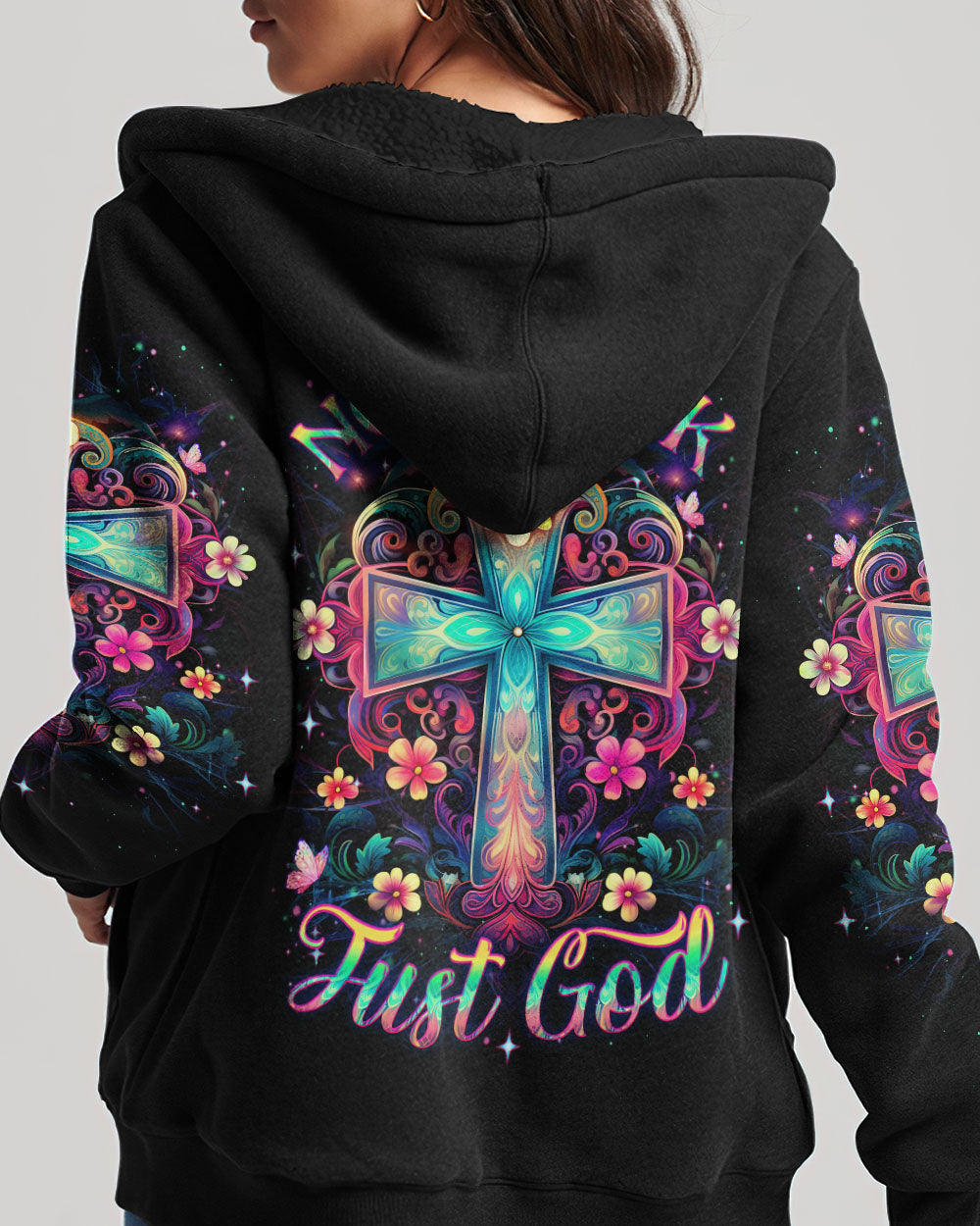 Not Luck Just God Women's All Over Print Shirt - Yhdu0410231, easychoo.com