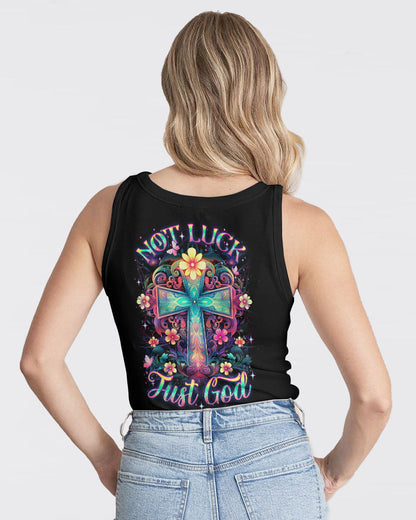 Not Luck Just God Women's All Over Print Shirt - Yhdu0410231, easychoo.com