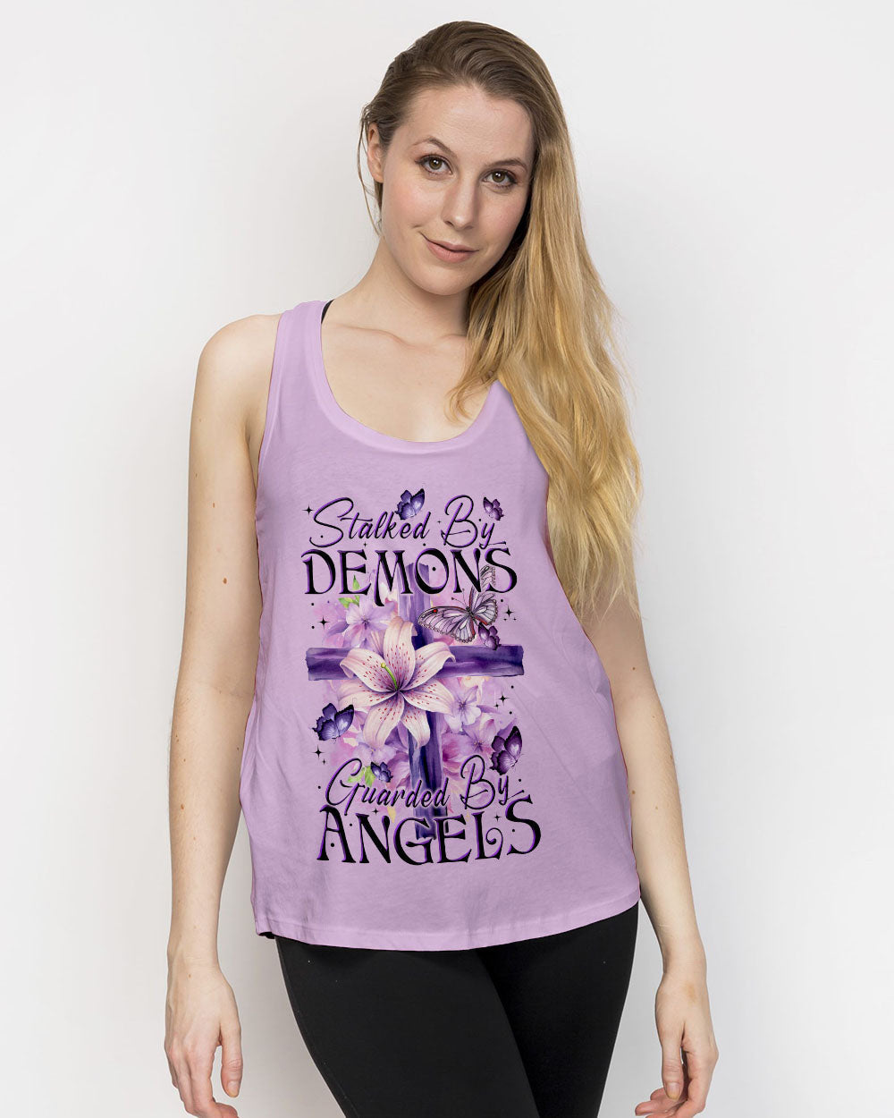 Guarded By Angels Women's All Over Print Shirt - Tytm3008233, easychoo.com