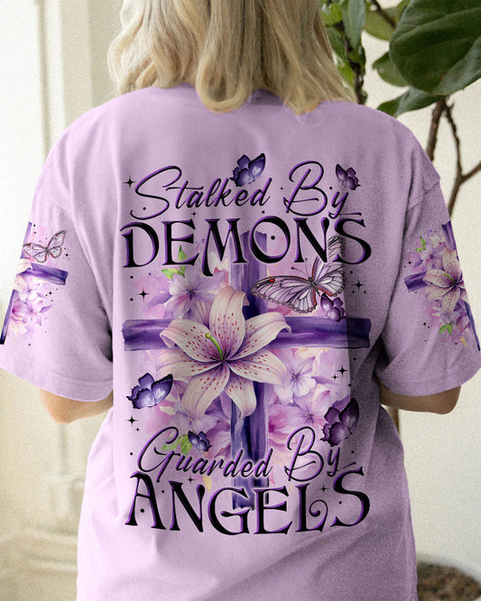 Guarded By Angels Women's All Over Print Shirt - Tytm3008233, easychoo.com