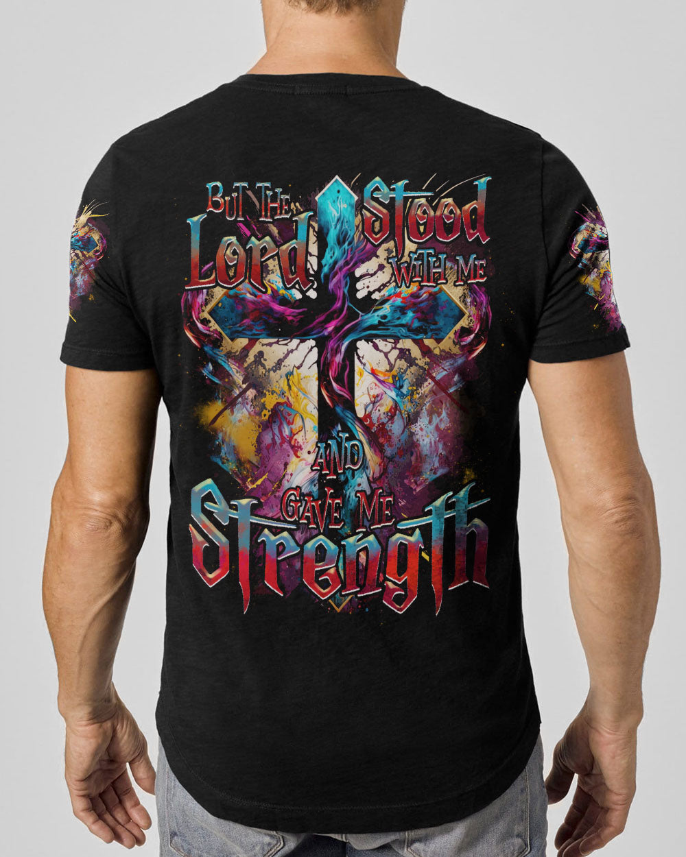 Lord Stood With Me Men's All Over Print Shirt - Tytd2508232, easychoo.com