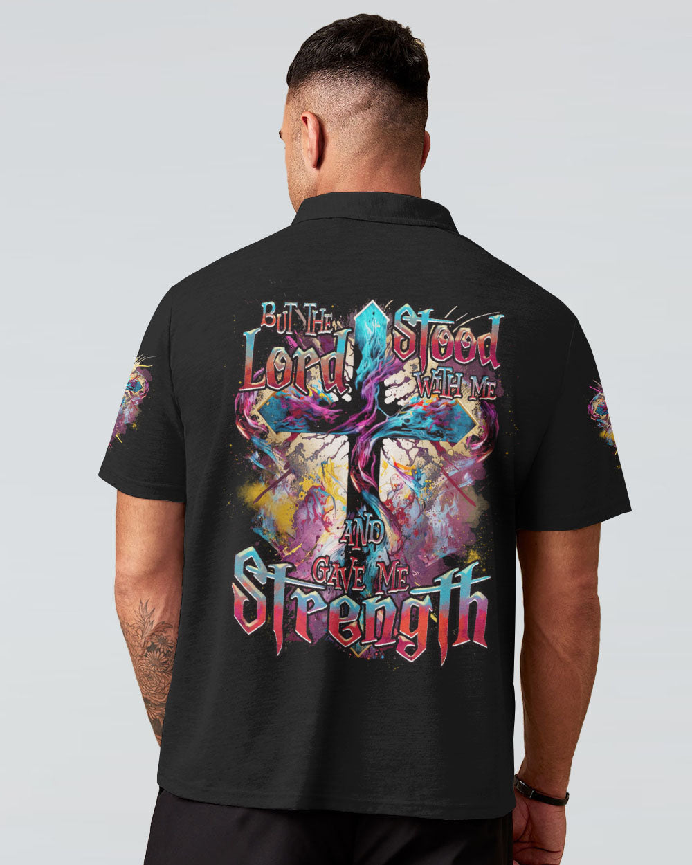 Lord Stood With Me Men's All Over Print Shirt - Tytd2508232, easychoo.com