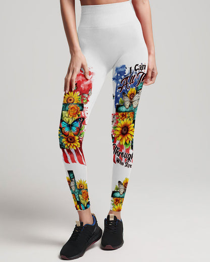 I Can Do All Things Flag Women's All Over Print Shirt - Tltw2007232, easychoo.com