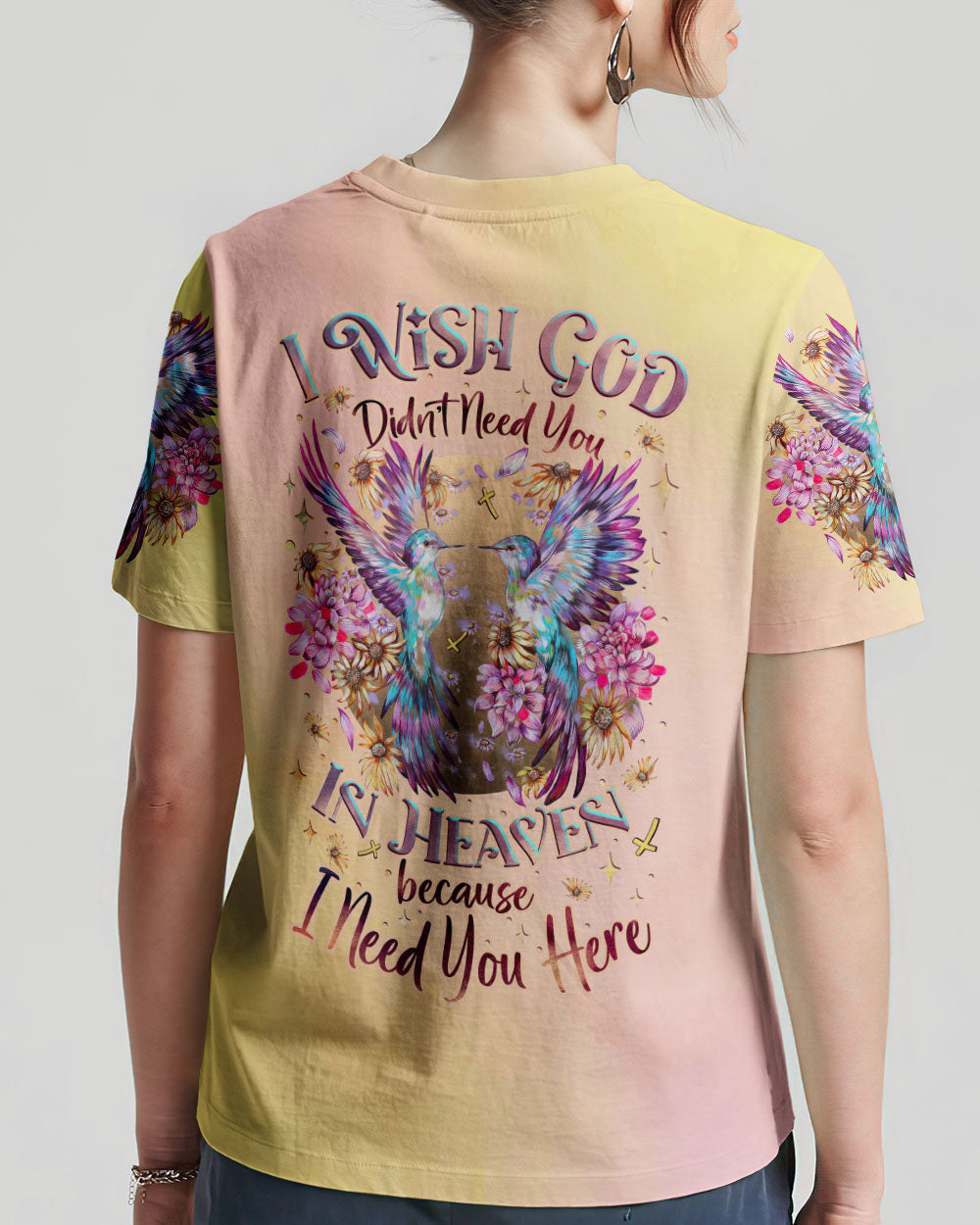 I Need You Here Women's All Over Print Shirt - Tlnz3108233, easychoo.com