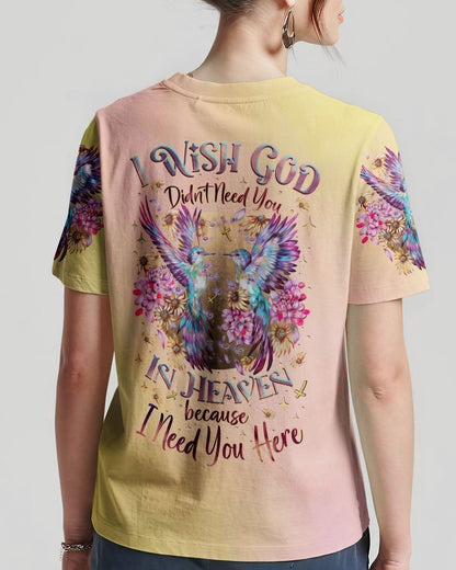 I Need You Here Women's All Over Print Shirt - Tlnz3108233, easychoo.com