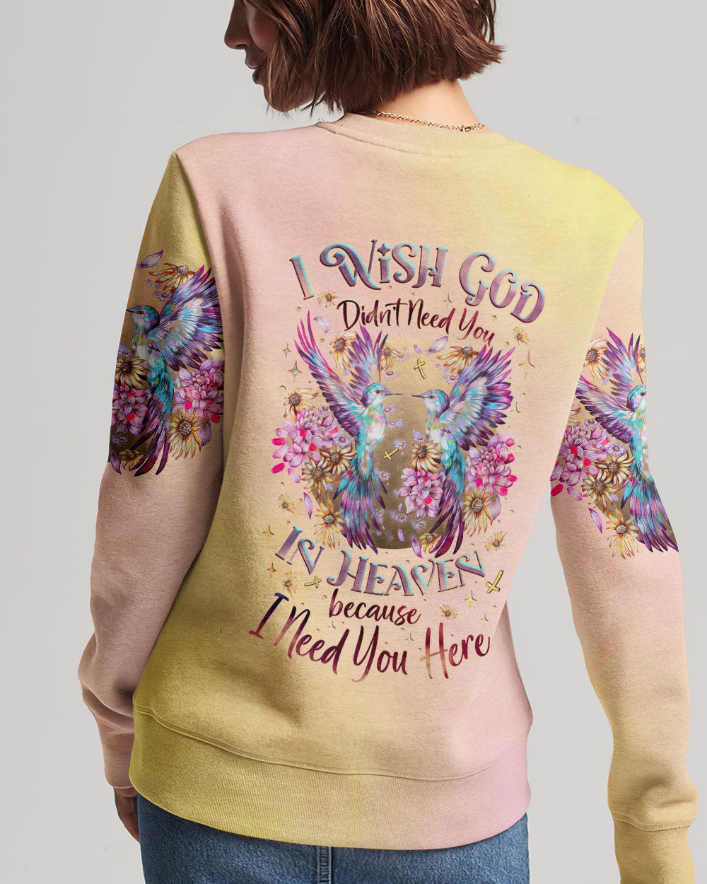 I Need You Here Women's All Over Print Shirt - Tlnz3108233, easychoo.com
