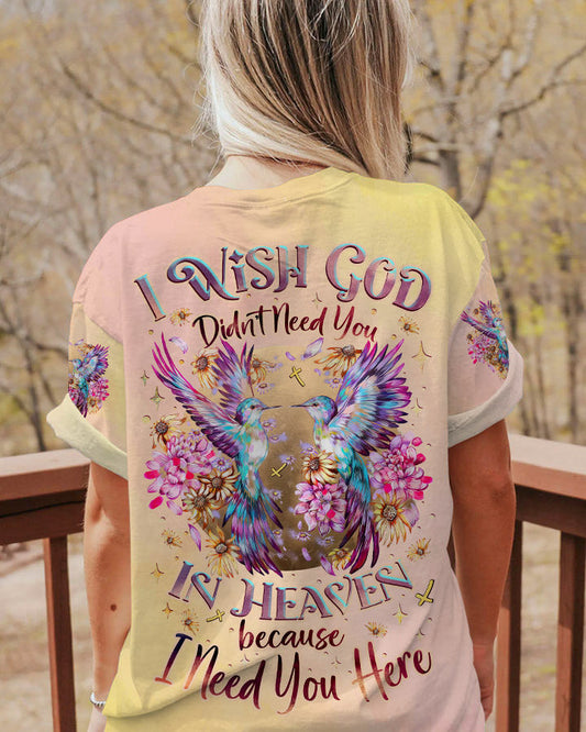 I Need You Here Women's All Over Print Shirt - Tlnz3108233, easychoo.com