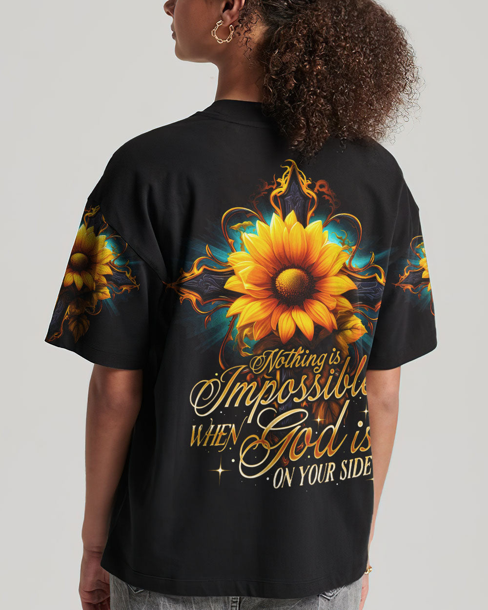 Nothing Is Impossible Women's All Over Print Shirt - Ty2707234, easychoo.com