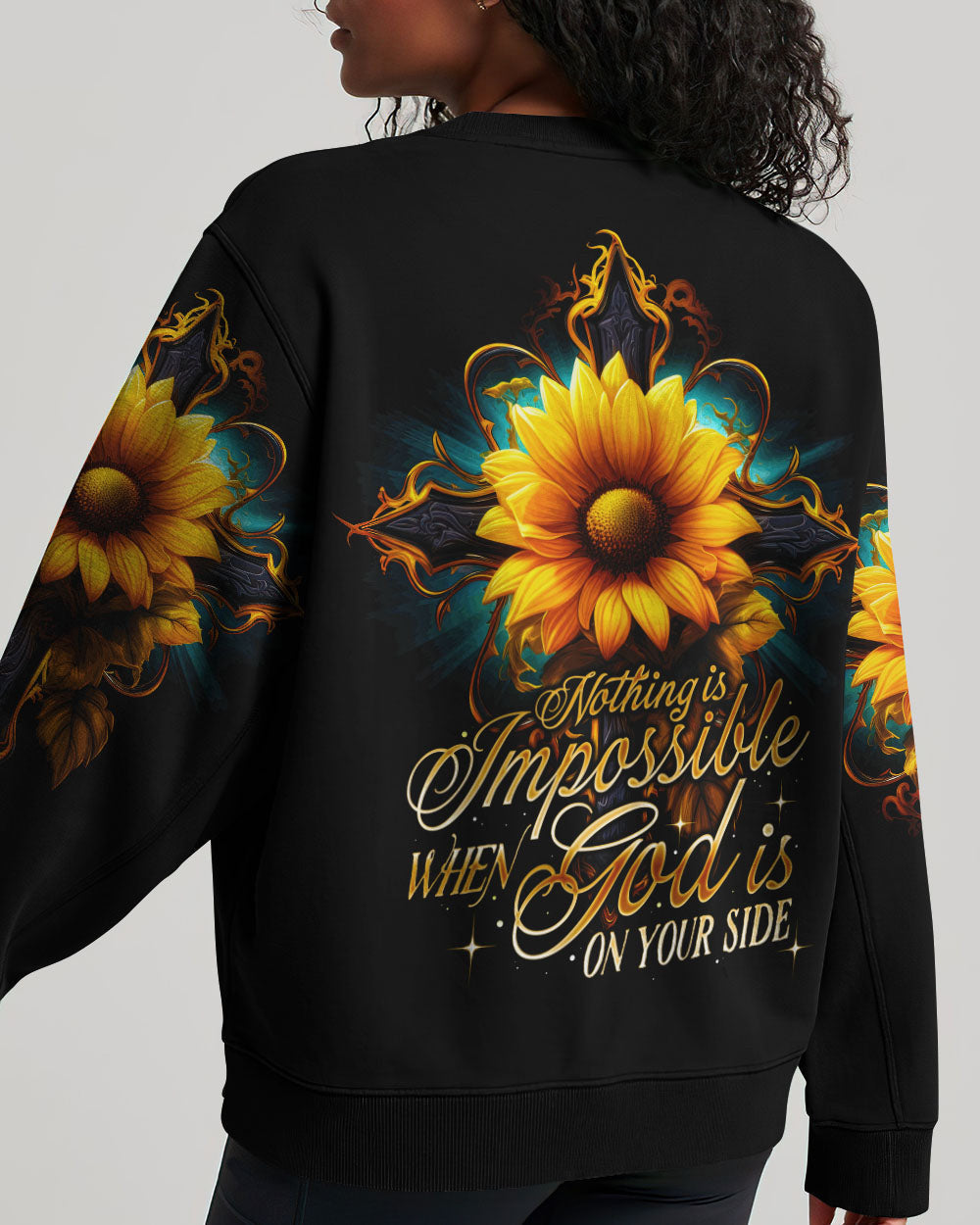 Nothing Is Impossible Women's All Over Print Shirt - Ty2707234, easychoo.com