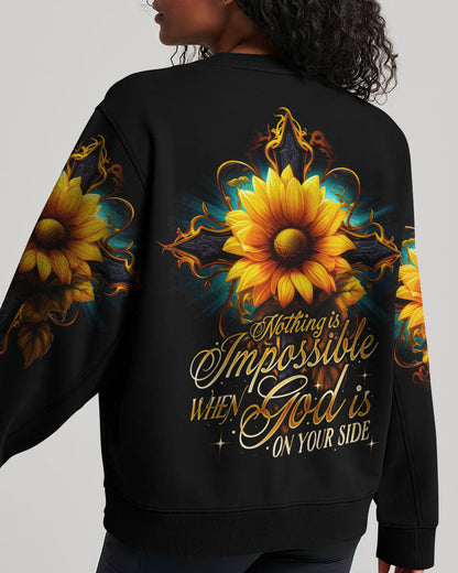 Nothing Is Impossible Women's All Over Print Shirt - Ty2707234, easychoo.com