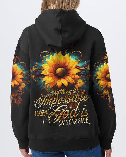 Nothing Is Impossible Women's All Over Print Shirt - Ty2707234, easychoo.com