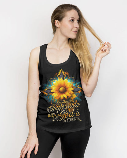 Nothing Is Impossible Women's All Over Print Shirt - Ty2707234, easychoo.com