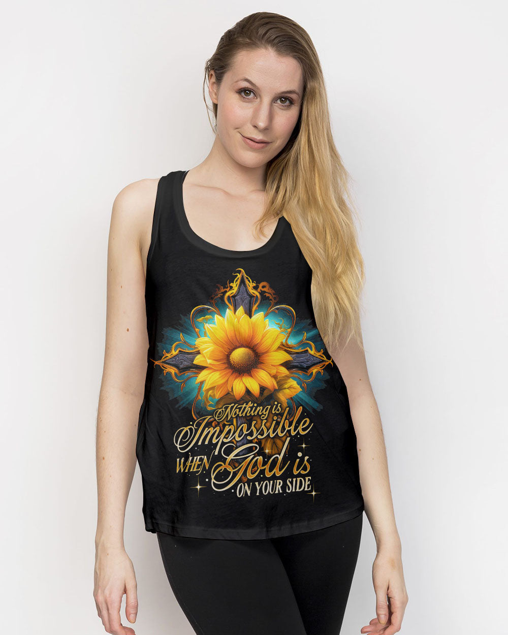 Nothing Is Impossible Women's All Over Print Shirt - Ty2707234, easychoo.com