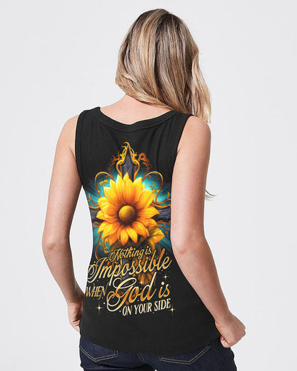 Nothing Is Impossible Women's All Over Print Shirt - Ty2707234, easychoo.com