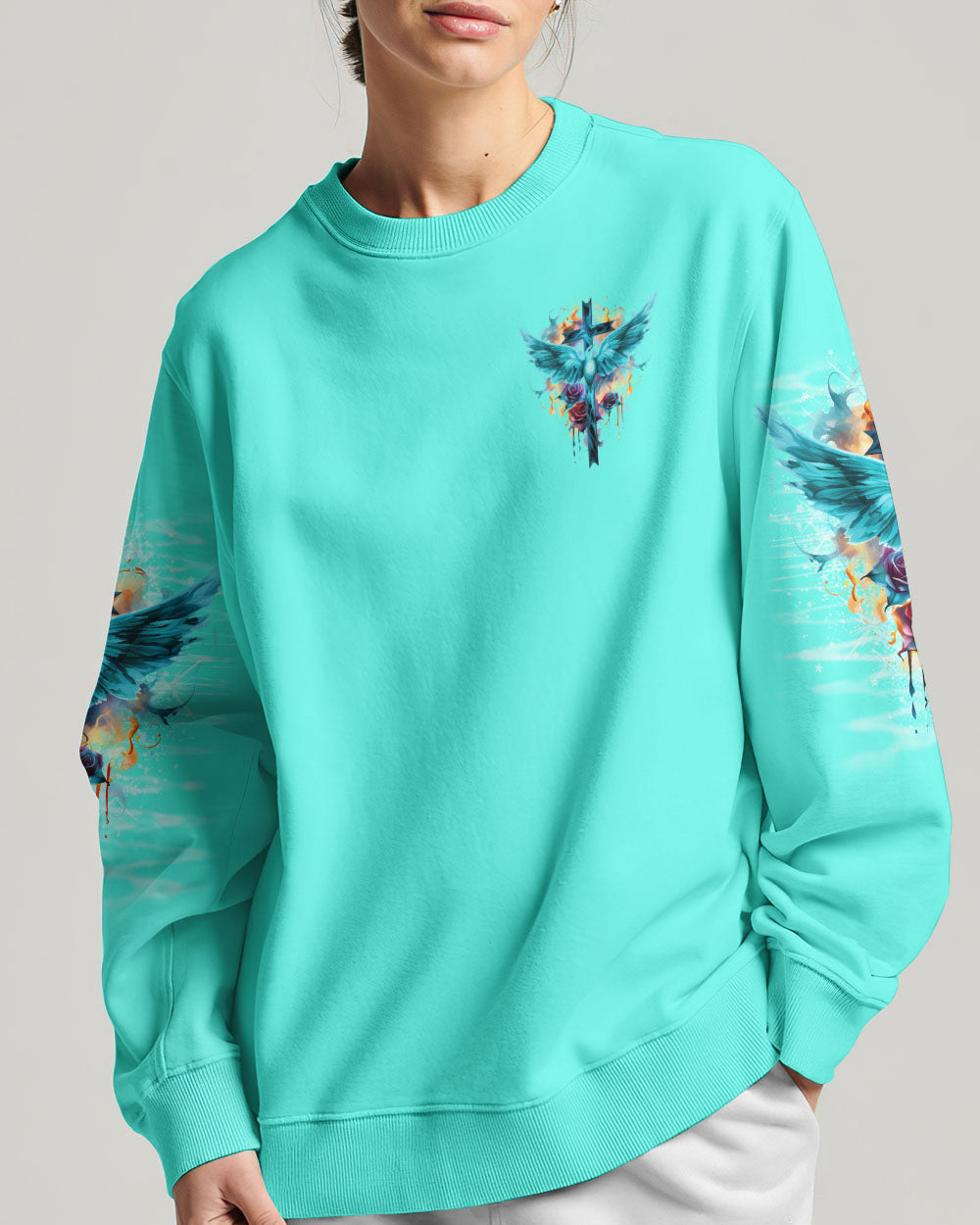 Put God First Women's All Over Print Shirt - Tlno1710233, easychoo.com