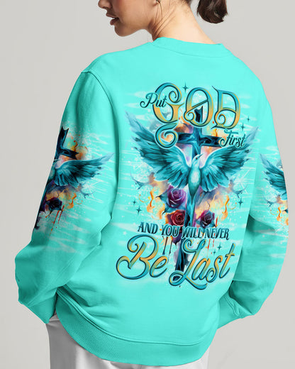 Put God First Women's All Over Print Shirt - Tlno1710233, easychoo.com