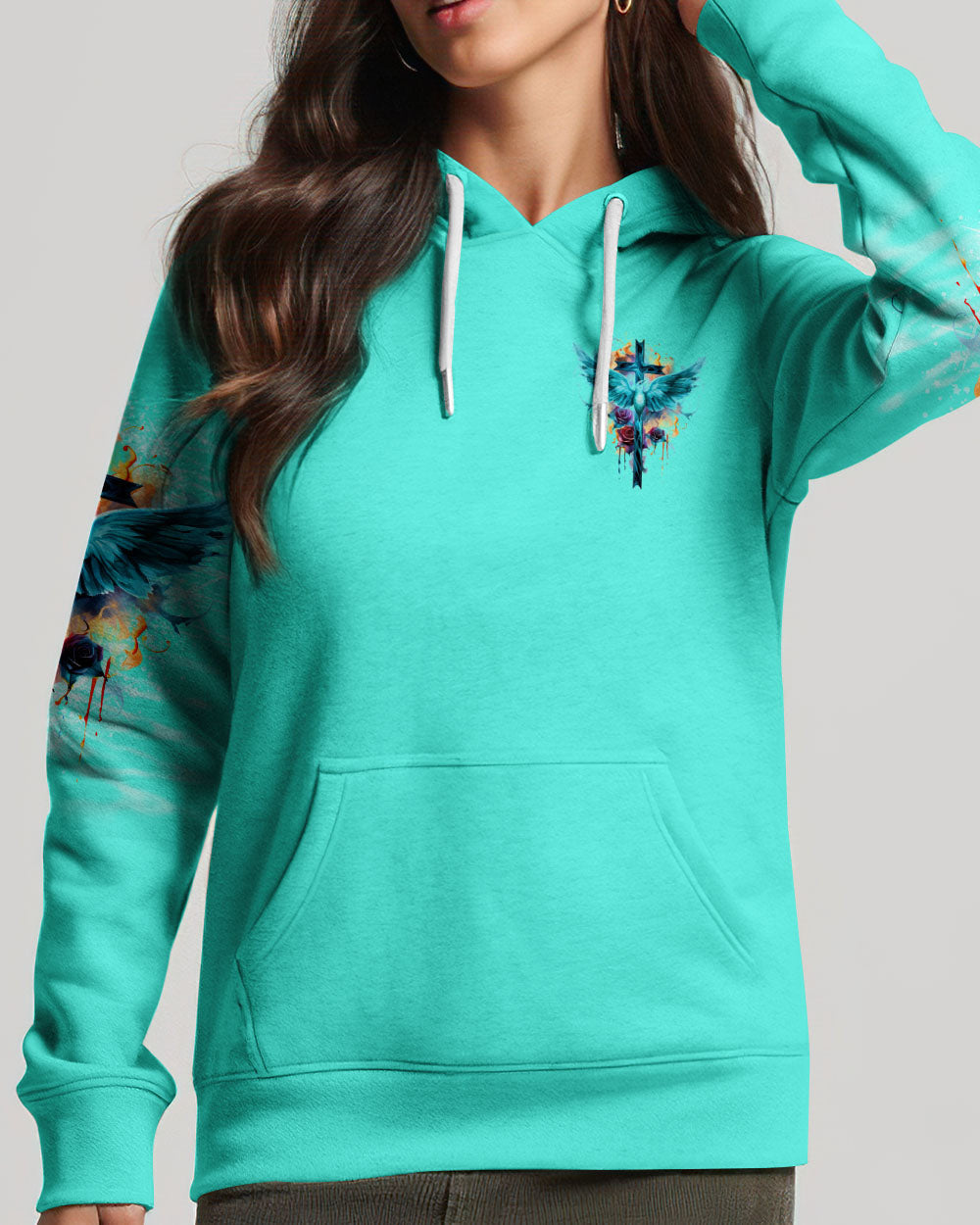 Put God First Women's All Over Print Shirt - Tlno1710233, easychoo.com