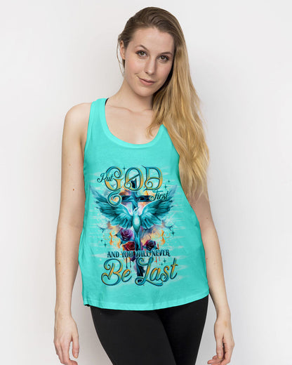 Put God First Women's All Over Print Shirt - Tlno1710233, easychoo.com