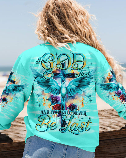 Put God First Women's All Over Print Shirt - Tlno1710233, easychoo.com