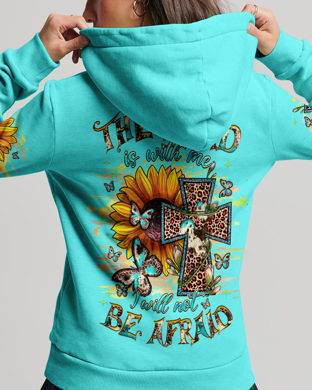 The Lord Is With Me Women's All Over Print Shirt - Yhhg0407234, easychoo.com