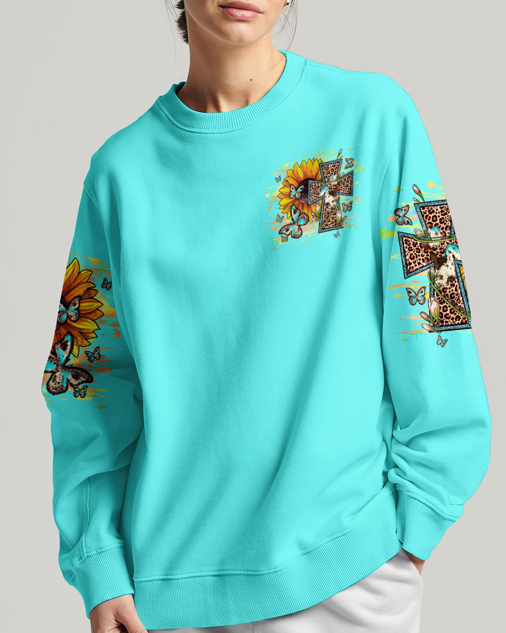 The Lord Is With Me Women's All Over Print Shirt - Yhhg0407234, easychoo.com