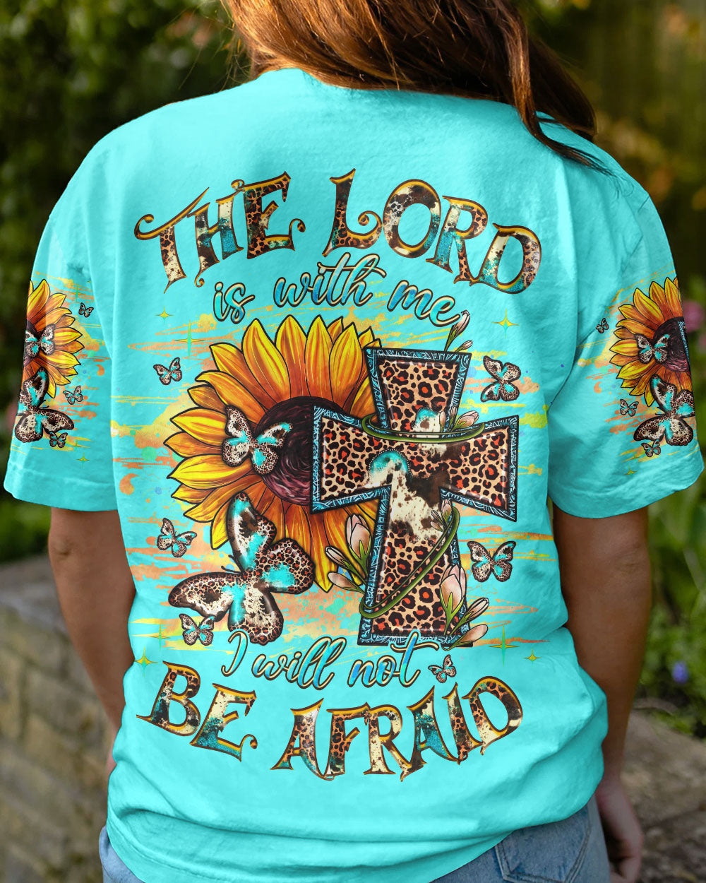 The Lord Is With Me Women's All Over Print Shirt - Yhhg0407234, easychoo.com