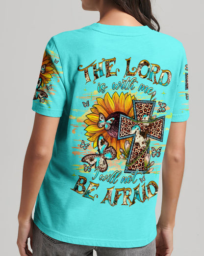 The Lord Is With Me Women's All Over Print Shirt - Yhhg0407234, easychoo.com
