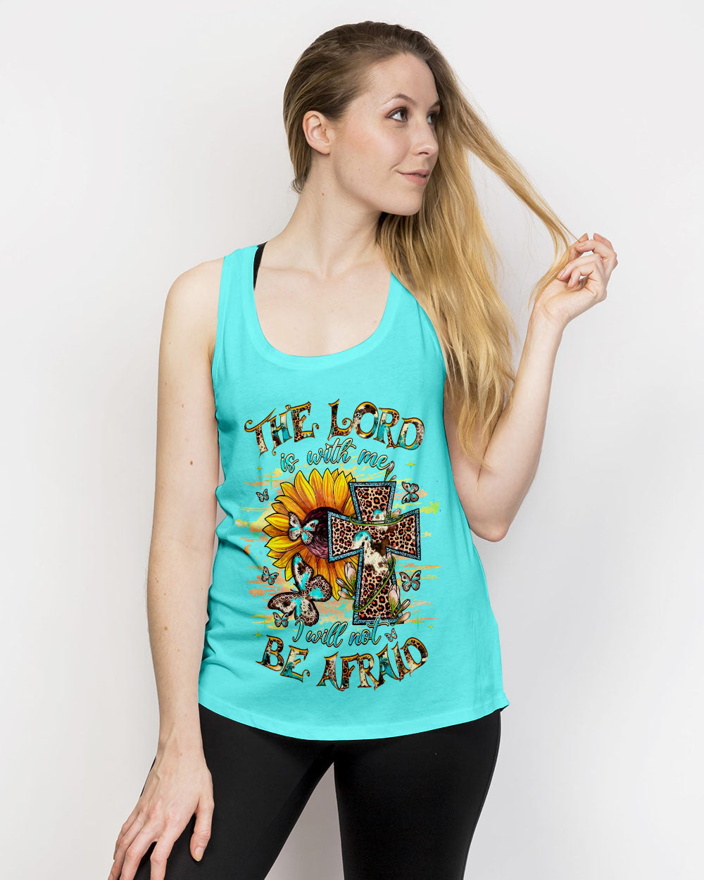 The Lord Is With Me Women's All Over Print Shirt - Yhhg0407234, easychoo.com