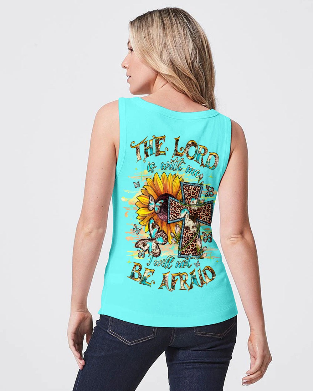 The Lord Is With Me Women's All Over Print Shirt - Yhhg0407234, easychoo.com