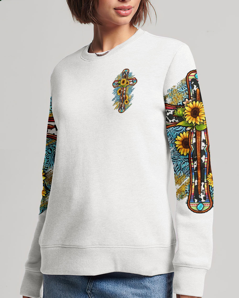 Thank God For What You Have Women's All Over Print Shirt - Tytd0807231, easychoo.com