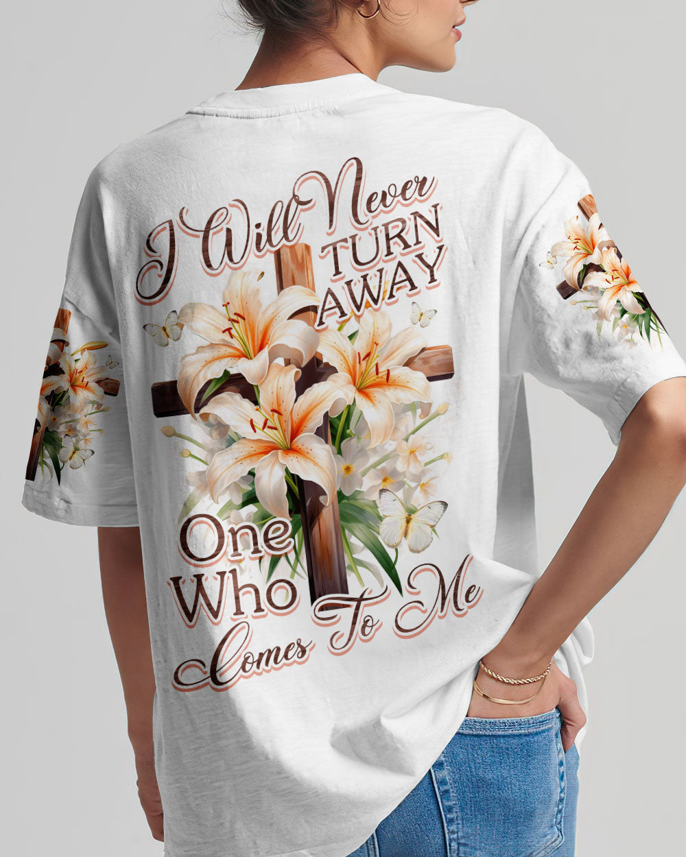 Never Turn Away Women's All Over Print Shirt - Tytd1407232, easychoo.com