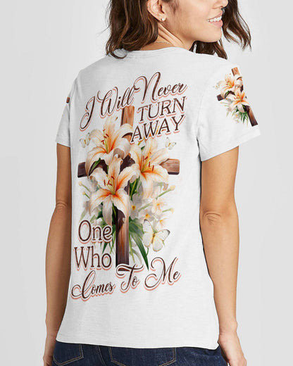 Never Turn Away Women's All Over Print Shirt - Tytd1407232, easychoo.com
