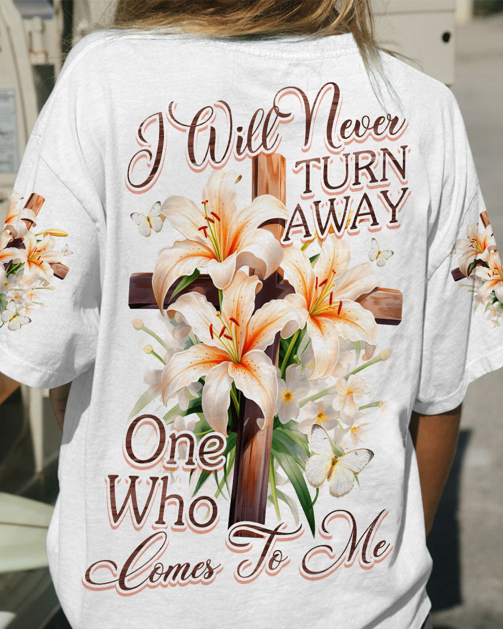Never Turn Away Women's All Over Print Shirt - Tytd1407232, easychoo.com