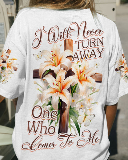Never Turn Away Women's All Over Print Shirt - Tytd1407232, easychoo.com