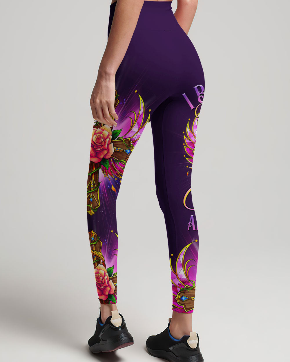 I Believe There Are Angels Among Us Cross Rose Wings Women's All Over Print Shirt - Tltr0307234, easychoo.com