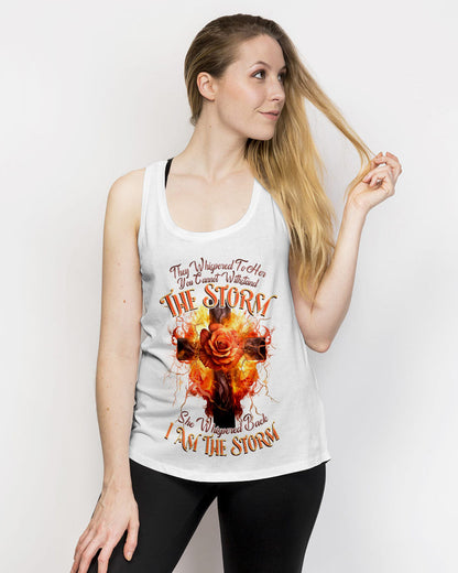 I Am The Storm Rose Cross Women's All Over Print Shirt - Tlnz1907234, easychoo.com